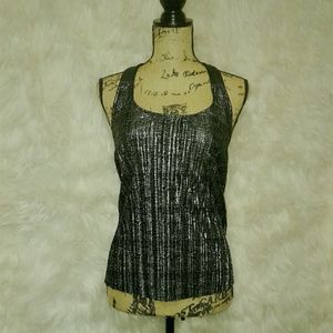 Sleeveless Top Open Back With Bow